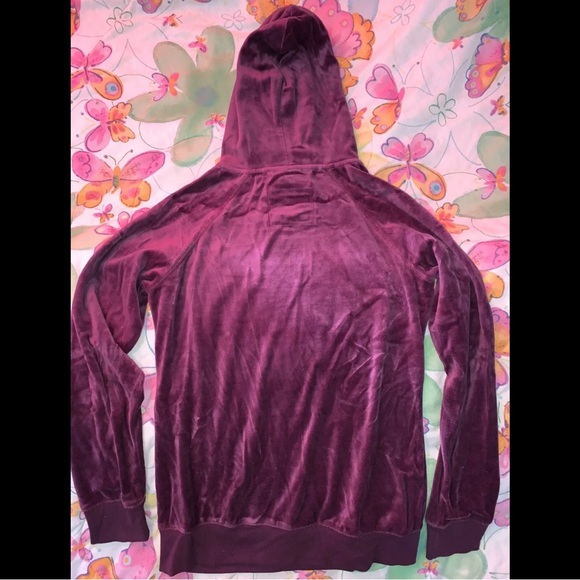 Women’s medium velour hoodie - Picture 2 of 4